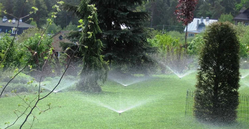 Автополив газонов