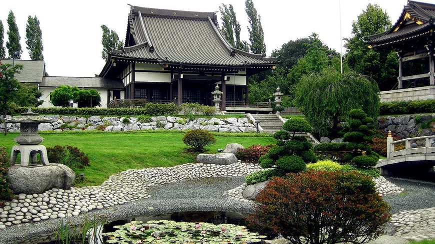 Общая картина японского сада
