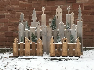 рождественский замок