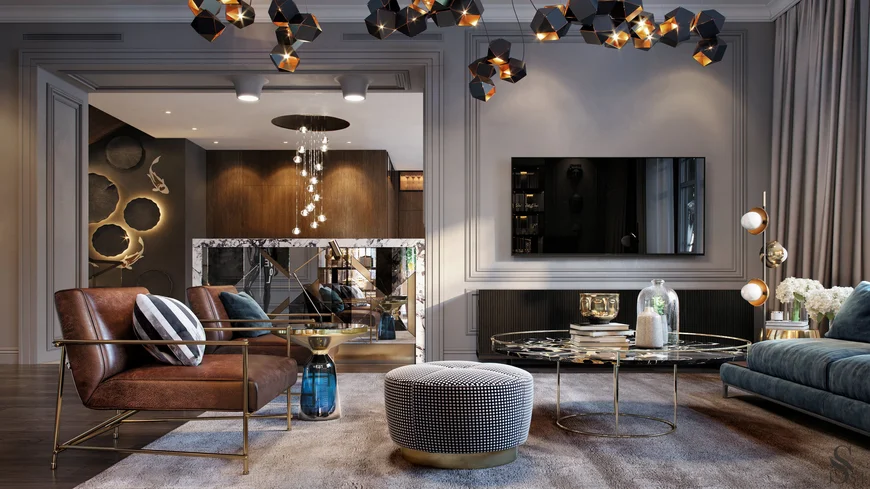 Коттедж в поселке Лазурный берег. Studia-54 Коттедж в поселке Лазурный берег. Studia-54