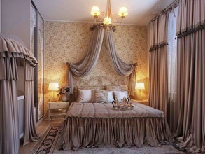 Французский стиль в интерьере спальни 