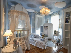 Роскошная комната для младенца