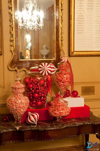 Новогодний интерьер в Государственном Департаменте (Вашингтон) от Девида Старка