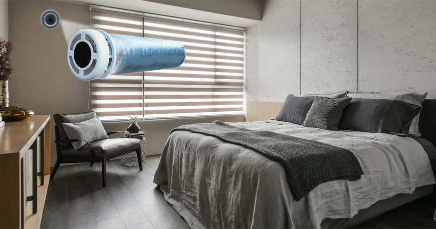 Бытовой рекуператор с "ночным" режимом