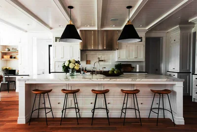 дерево в дизайне кухни