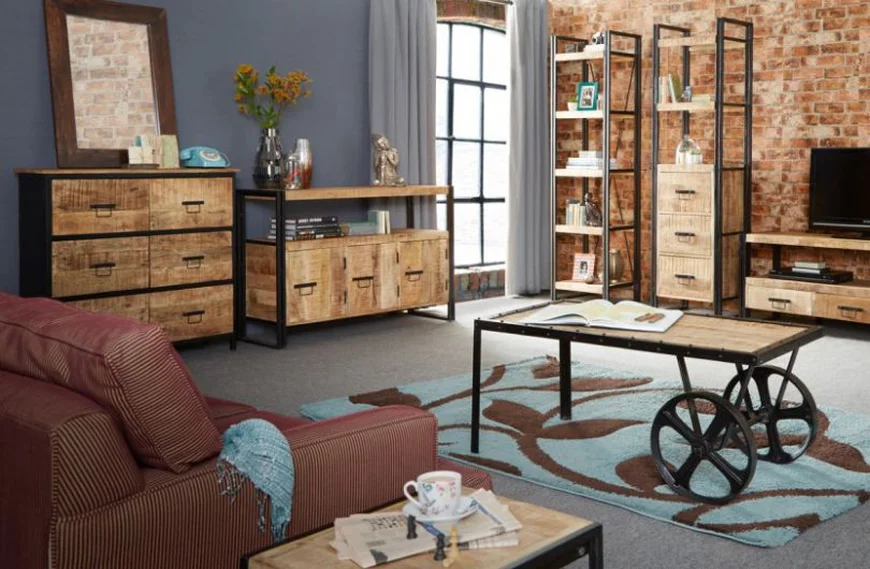 Мебель для интерьера в стиле лофт .
