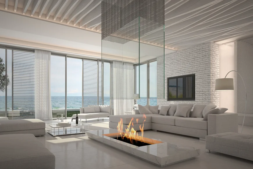 Hi-tech living room Hi-tech living room