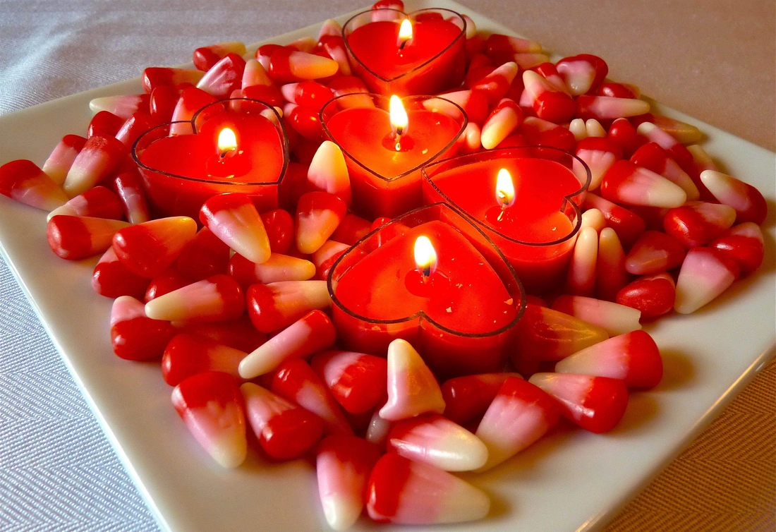 Ароматные свечи-прекрасно и романтично!