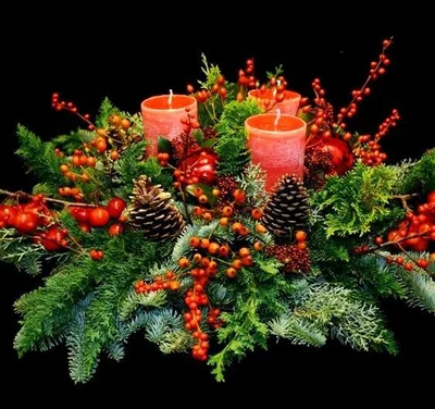 Зимняя композиция