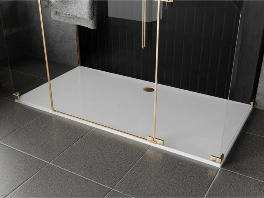 ДУШЕВОЙ ПОДДОН BRUGGE 1800 ИЗ ЛИТОГО МРАМОРА.