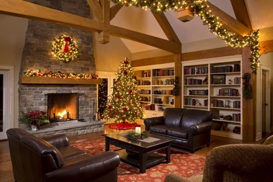 новогодний интерьер