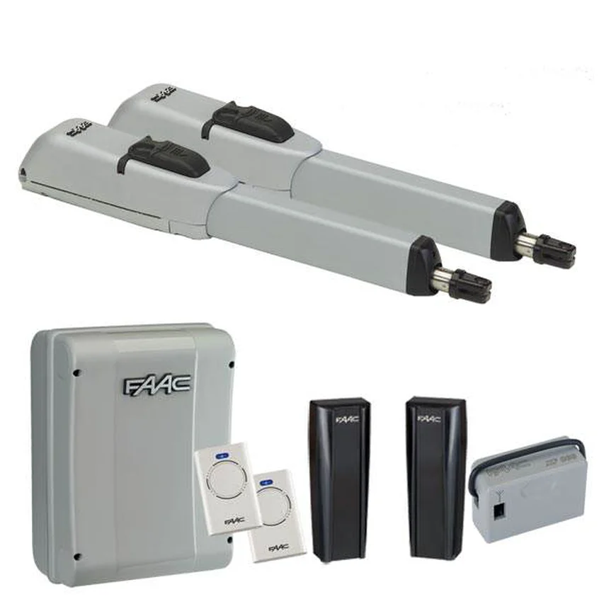 АВТОМАТИКА ДЛЯ РАСПАШНЫХ ВОРОТ FAAС 415 с фотоэлементами и лампой