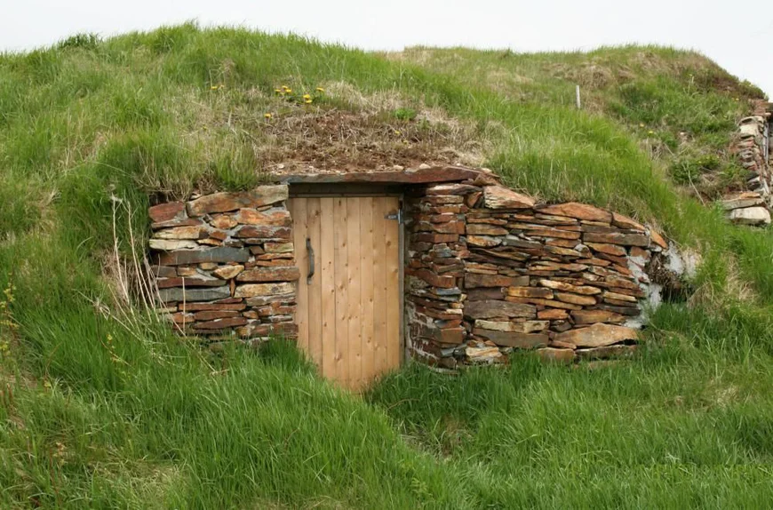 Насыпной погреб