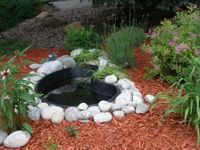 Самый простой способ соорудить своими руками водоем — это приобрести готовую чашу жестких форм (штампованных форм) из пластика или стекловолокна. 