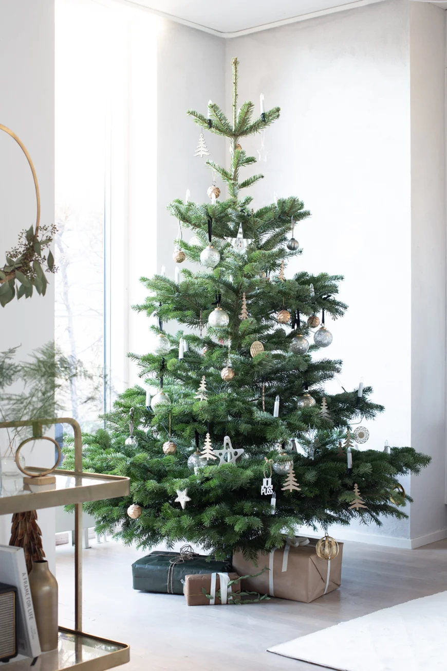 Scandinavian style Christmas tree Scandinavian style Christmas tree
