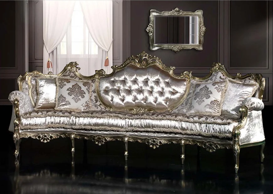 Диван для гостиной часто выглядит, как несколько составленных вместе кресел Диван для гостиной часто выглядит, как несколько составленных вместе кресел