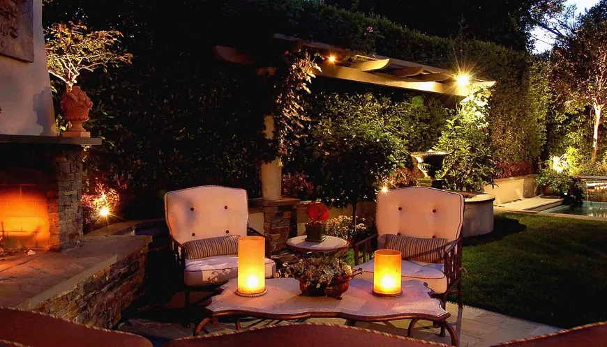 Патио. Зоны отдыха в саду Патио. Зоны отдыха в саду