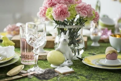Easter table setting