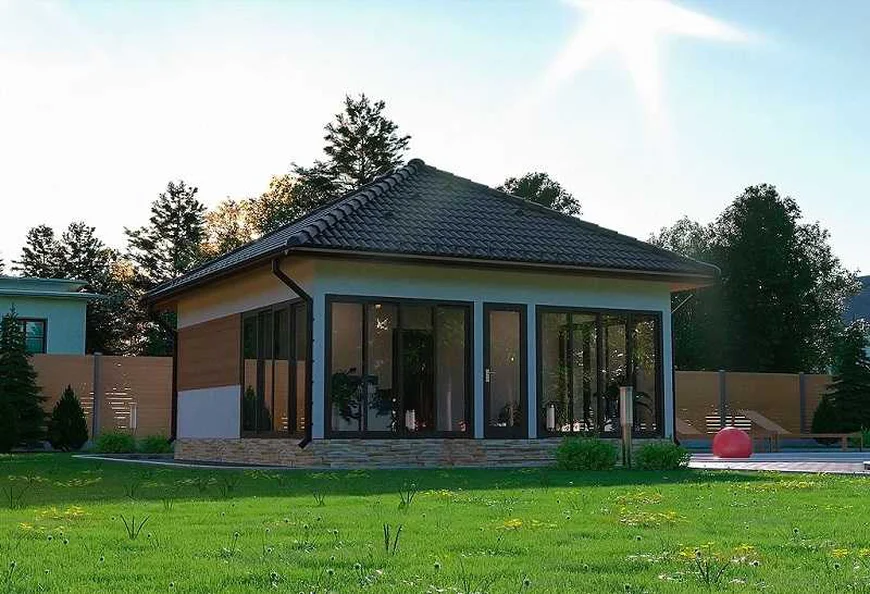 Постройка сауны из СИП-панелей