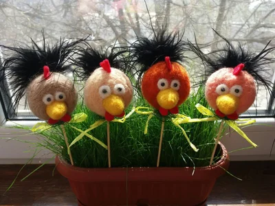 Пасхальный декор. Автор: Алена Косинова