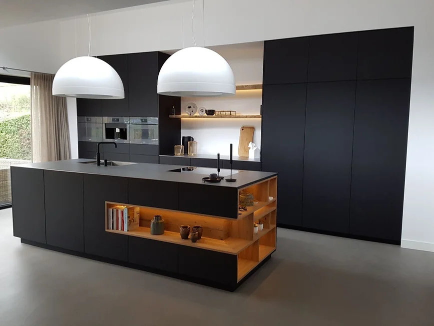 25 идей дизайна черной кухни: актуальные сочетания!