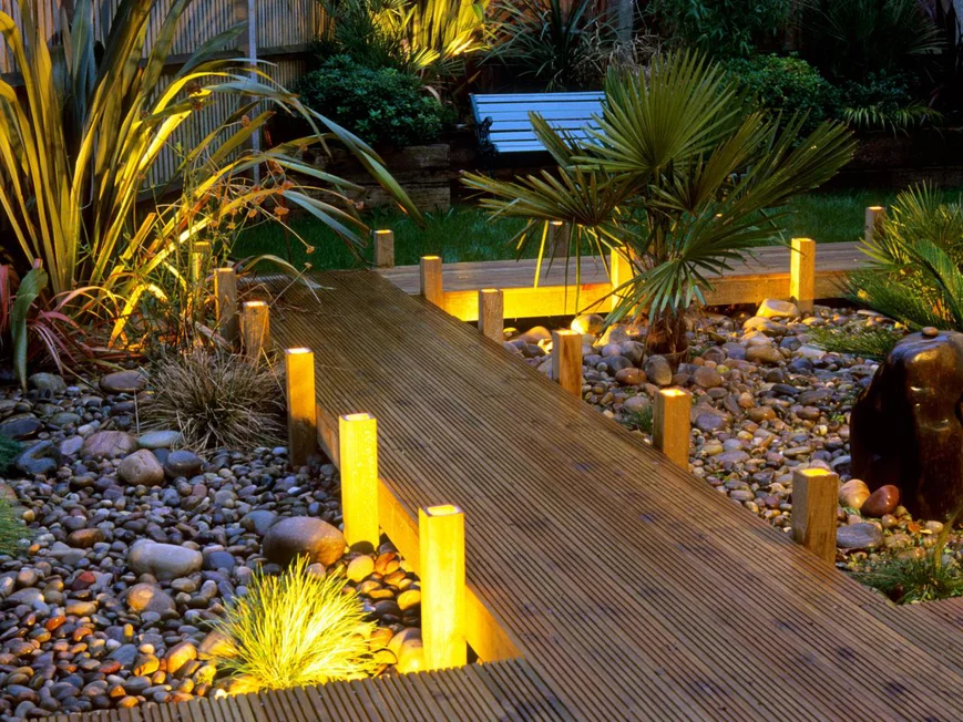 Освещение в саду/Lighting in the garden Освещение в саду/Lighting in the garden