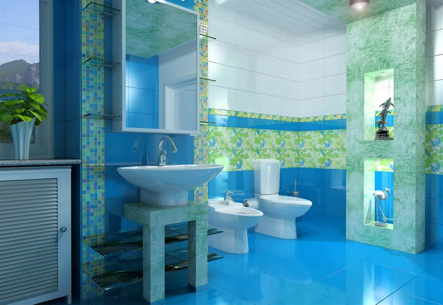 Используйте все ниши и углы. Если вы не можете от них избавиться-сделайте их изюминкой интерьера с помощью зеркал, подсветки и контрастной плитки. 