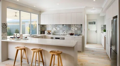 дерево в дизайне кухни