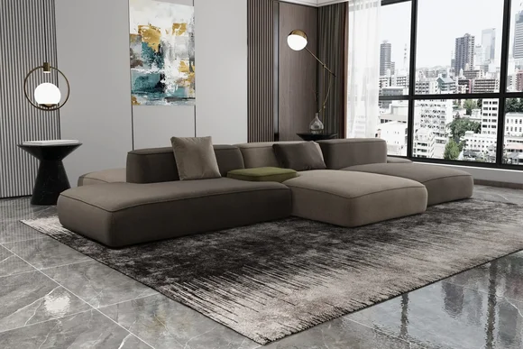 Прямоугольный диван открытой конструкции Dante