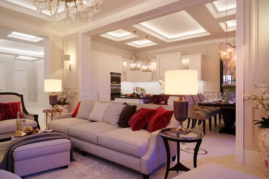 Проект "Неоклассика с акцентами…" Дизайнер: Мария Полетаева