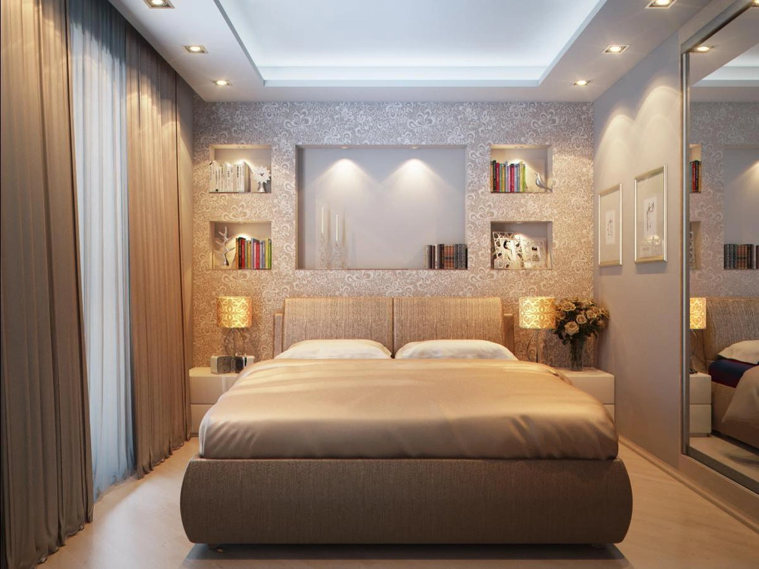 Маленькая площадь или неправильная форма комнаты могут стать неоспоримым преимуществом.