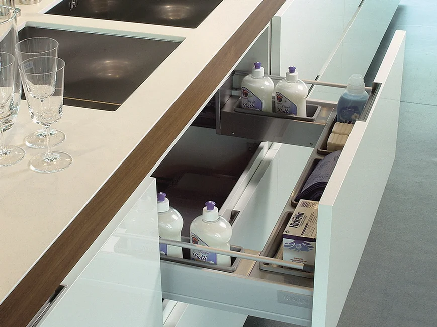 Система с лотками под раковиной