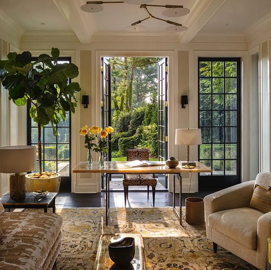 Стильная гостиная от Victoria Hagan Стильная гостиная от Victoria Hagan