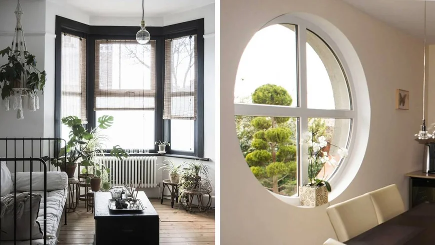 Цветные металлопластиковые окна в интерьере Цветные металлопластиковые окна в интерьере