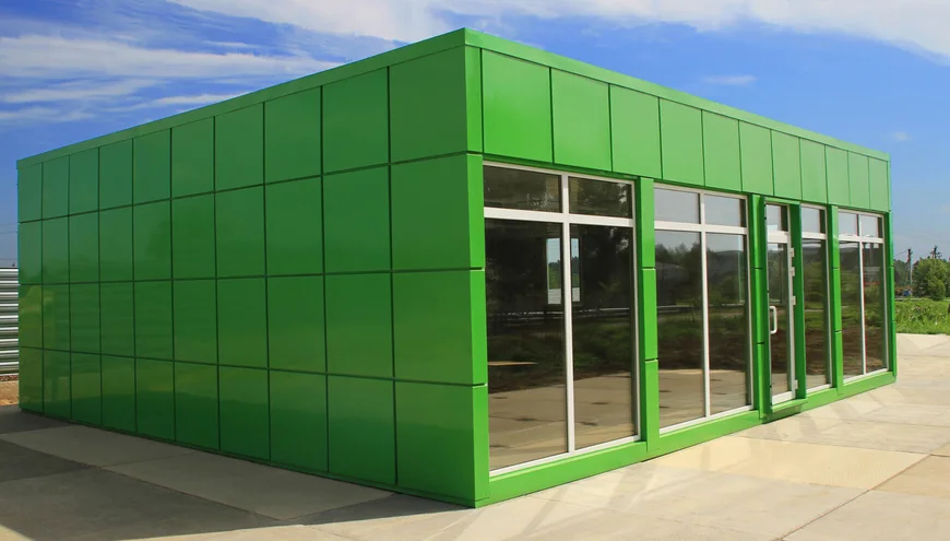 Строительство быстровозводимых торговых рядов.