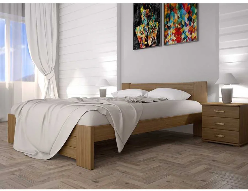 Кровать "Изабелла" ясень