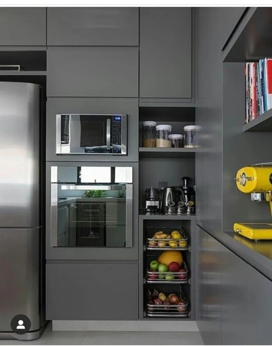 Хранение кухонной техники.