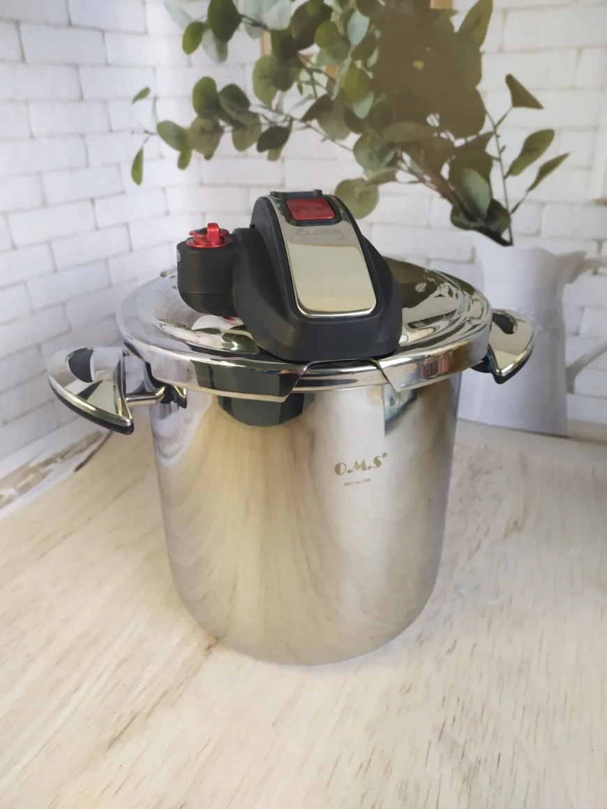 OMS Скороварка із нерж.сталі D=22см 7л