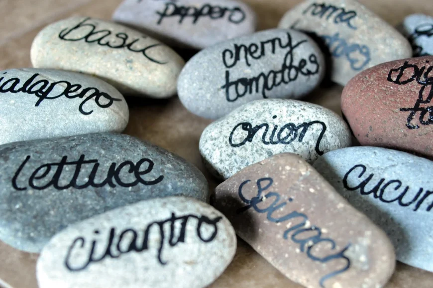 Оригинальные таблички для растений