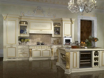  “Остров”- яркий и, бесспорно, эффектный элемент в оформлении стильной кухни.