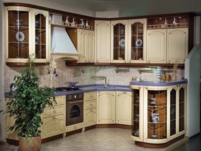 Loft Kitchen Расстановка мебели вдоль двух параллельных стен подойдёт для кухни, используемой как проходное помещение.