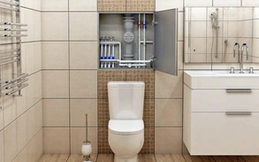 Люк скрытого монтажа под плитку.