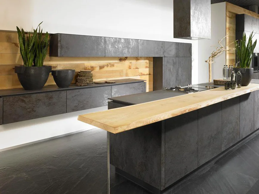 Гибкий камень в отделке фасадов