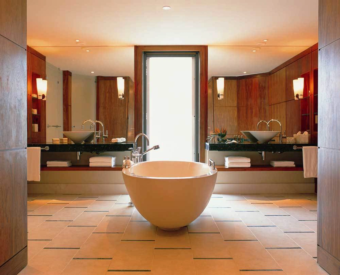 Единство дизайна ванной комнаты с остальными помещениями