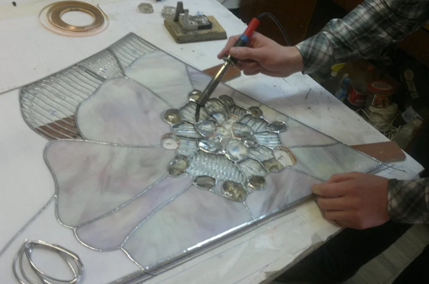 Фольга позволяет объединять даже очень мелкие детали рисунка  Фольга позволяет объединять даже очень мелкие детали рисунка