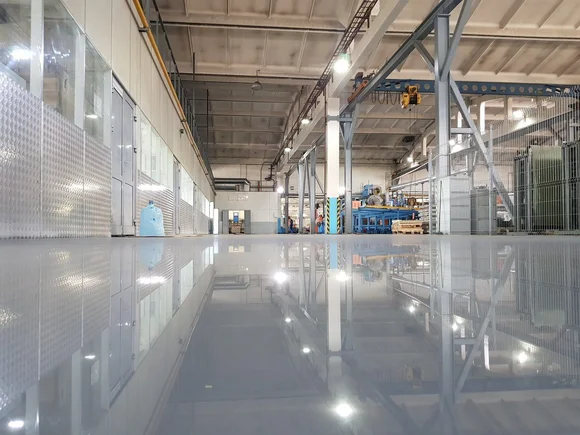 Промышленный наливной пол