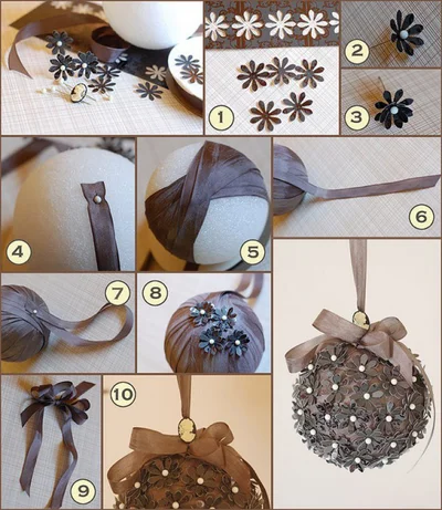 новогодние украшения своими руками