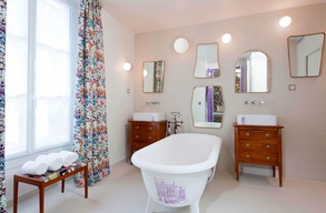 tropical bathroom design
