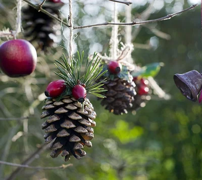 новогодние украшения своими руками