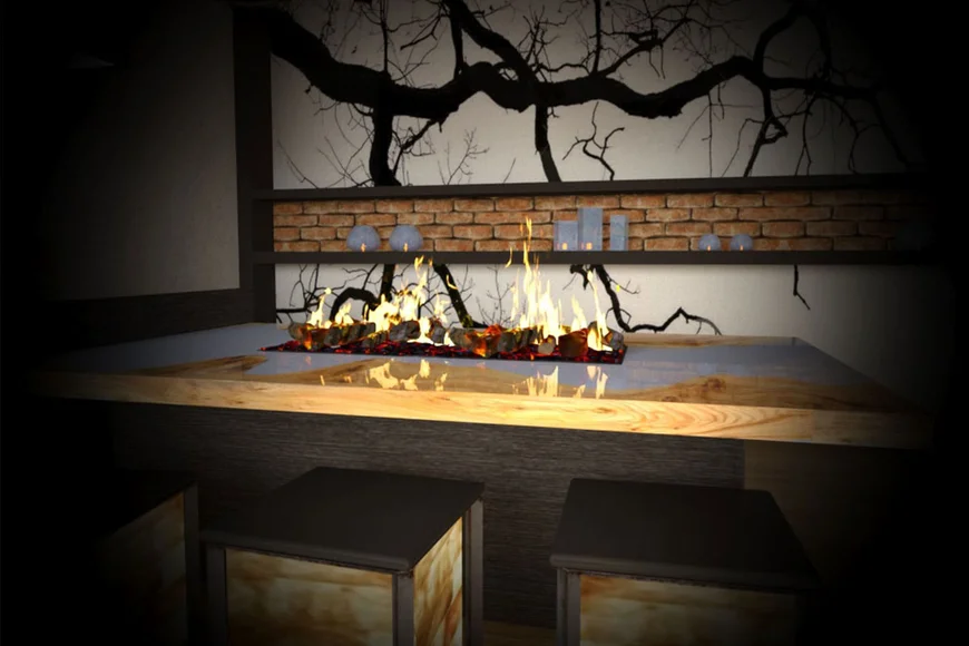 Проект "Огонь и лёд, вода и пламя". Дизайнер:  Панова Ирина